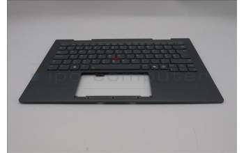 Lenovo 5M11R91508 MECH_ASM BL KB GY FPR WW HUN LTN
