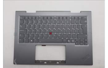 Lenovo 5M11R91525 MECH_ASM BL KB GY FPR WW POR CHY