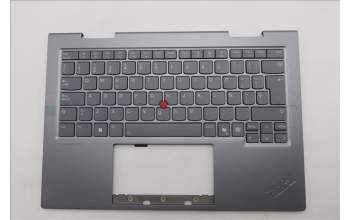 Lenovo 5M11R91532 MECH_ASM BL KB GY FPR WW SPA LTN