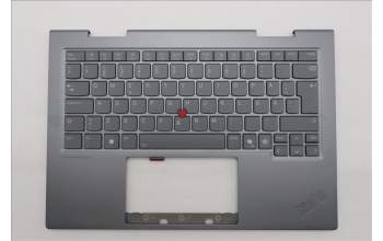 Lenovo 5M11R91534 MECH_ASM BL KB GY FPR WW SWE/FIN LTN