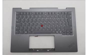 Lenovo 5M11R91535 MECH_ASM BL KB GY FPR WW SWS CHY