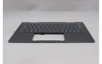 Lenovo 5M11R91545 MECH_ASM BL KB GY FPR WW UK CHY