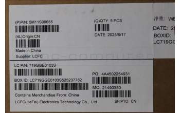 Lenovo 5M11S09655 MECH_ASM BL KB BK WW RUS LTN