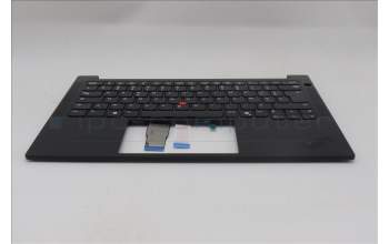 Lenovo 5M11S09689 C-Abdeckung mit Tastatur, Französisch, schwarz