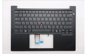 Lenovo 5M11S09696 C-Abdeckung mit Tastatur, Hebräisch, schwarz