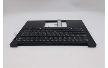 Lenovo 5M11S09696 C-Abdeckung mit Tastatur, Hebräisch, schwarz