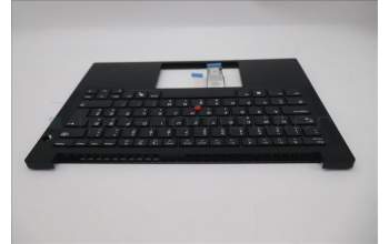Lenovo 5M11S09708 C-Abdeckung mit Tastatur, Slowenisch, schwarz