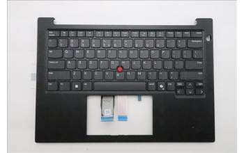 Lenovo 5M11S09720 C-Abdeckung mit Tastatur, Englisch (US, Euro), schwarz