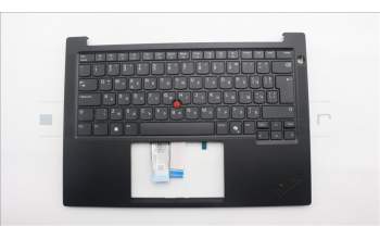 Lenovo 5M11S09724 C-Abdeckung mit Tastatur, Bulgarisch, schwarz, GB
