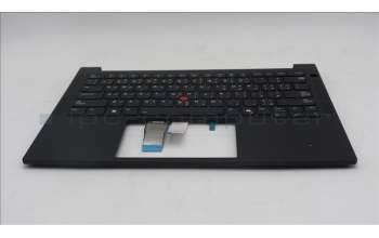 Lenovo 5M11S09753 C-Abdeckung mit Tastatur, Arabisch, schwarz, Hintergrundbeleuchtung, US