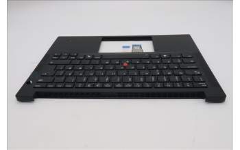 Lenovo 5M11S09760 C-Abdeckung mit Tastatur, Dänisch, schwarz, Hintergrundbeleuchtung, GB