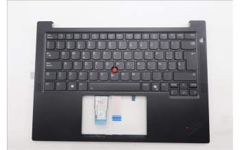 Lenovo 5M11S09764 C-Abdeckung mit Tastatur, Spanisch, schwarz, Hintergrundbeleuchtung
