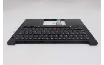 Lenovo 5M11S09764 C-Abdeckung mit Tastatur, Spanisch, schwarz, Hintergrundbeleuchtung