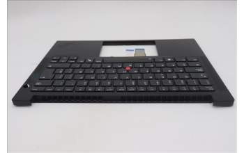Lenovo 5M11S09766 C-Abdeckung mit Tastatur, Spanisch, schwarz, Hintergrundbeleuchtung