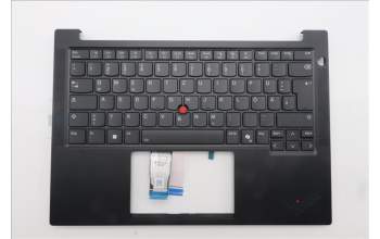 Lenovo 5M11S09772 C-Abdeckung mit Tastatur, Deutsch, schwarz, Hintergrundbeleuchtung