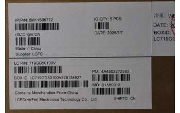 Lenovo 5M11S09772 C-Abdeckung mit Tastatur, Deutsch, schwarz, Hintergrundbeleuchtung