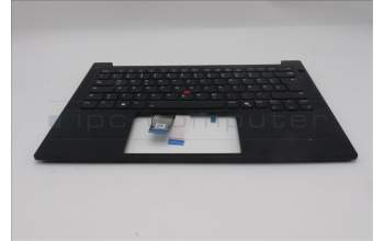 Lenovo 5M11S09772 C-Abdeckung mit Tastatur, Deutsch, schwarz, Hintergrundbeleuchtung