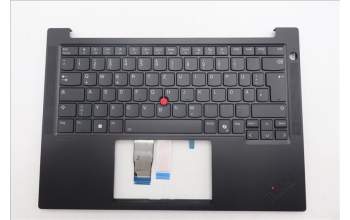 Lenovo 5M11S09774 MECH_ASM FRU KBD W/C GER BL (SRX) UK BK