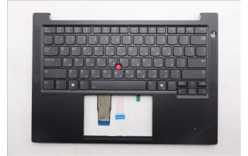 Lenovo 5M11S09786 C-Abdeckung mit Tastatur, Hebräisch, schwarz, Hintergrundbeleuchtung