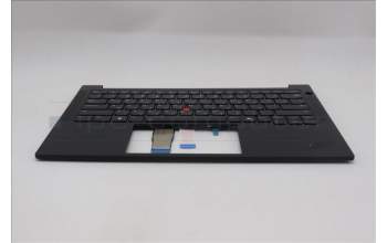 Lenovo 5M11S09786 C-Abdeckung mit Tastatur, Hebräisch, schwarz, Hintergrundbeleuchtung