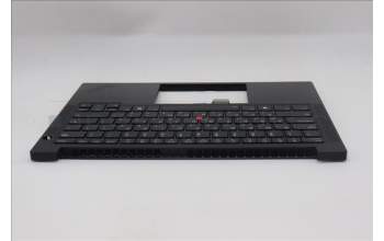 Lenovo 5M11S09786 C-Abdeckung mit Tastatur, Hebräisch, schwarz, Hintergrundbeleuchtung