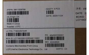 Lenovo 5M11S09788 C-Abdeckung mit Tastatur, Italienisch, schwarz, Hintergrundbeleuchtung