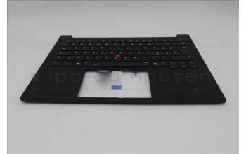 Lenovo 5M11S09788 C-Abdeckung mit Tastatur, Italienisch, schwarz, Hintergrundbeleuchtung