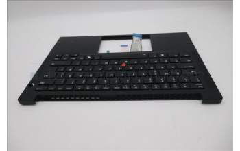 Lenovo 5M11S09792 C-Abdeckung mit Tastatur, Norwegisch, schwarz, Hintergrundbeleuchtung