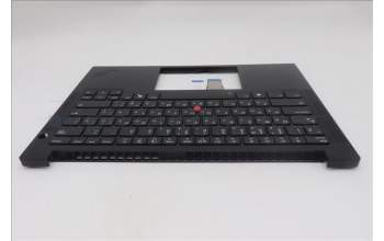 Lenovo 5M11S09802 MECH_ASM FRU KBD W/C RUS BL (SRX) US BK