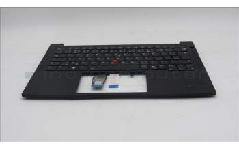 Lenovo 5M11S09804 C-Abdeckung mit Tastatur, Tschechisch/Slowakisch, schwarz, Hintergrundbeleuchtung, GB