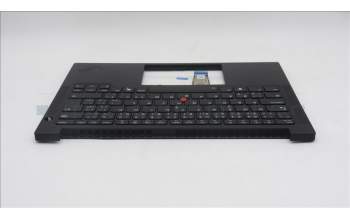 Lenovo 5M11S09804 C-Abdeckung mit Tastatur, Tschechisch/Slowakisch, schwarz, Hintergrundbeleuchtung, GB