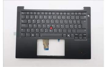 Lenovo 5M11S09810 C-Abdeckung mit Tastatur, Slowenisch, schwarz, Hintergrundbeleuchtung