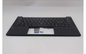 Lenovo 5M11S09818 C-Abdeckung mit Tastatur, Skandinavien, schwarz, Hintergrundbeleuchtung