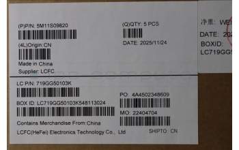 Lenovo 5M11S09820 C-Abdeckung mit Tastatur, Schweiz, schwarz, Hintergrundbeleuchtung