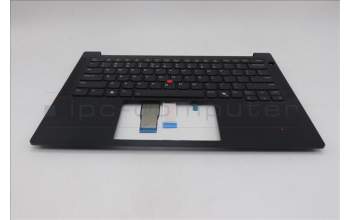 Lenovo 5M11S09834 C-Abdeckung mit Tastatur, Englisch (US, Euro), schwarz, Hintergrundbeleuchtung