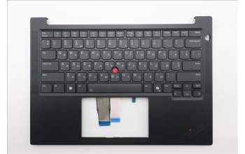 Lenovo 5M11S09878 C-Abdeckung mit Tastatur, Ukraine, schwarz, Hintergrundbeleuchtung