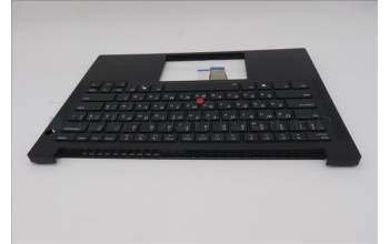 Lenovo 5M11S09878 C-Abdeckung mit Tastatur, Ukraine, schwarz, Hintergrundbeleuchtung
