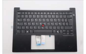 Lenovo 5M11S09894 C-Abdeckung mit Tastatur, Französisch, schwarz