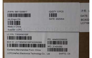 Lenovo 5M11S09917 C-Abdeckung mit Tastatur, Schwedisch/Finnisch, schwarz