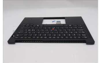 Lenovo 5M11S09919 C-Abdeckung mit Tastatur, Skandinavien, schwarz