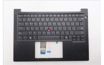 Lenovo 5M11S09960 C-Abdeckung mit Tastatur, Arabisch, schwarz, Hintergrundbeleuchtung, US