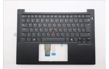 Lenovo 5M11S09968 C-Abdeckung mit Tastatur, Dänisch, schwarz, Hintergrundbeleuchtung, GB