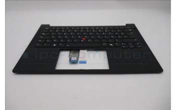 Lenovo 5M11S09974 C-Abdeckung mit Tastatur, Französisch, schwarz, Hintergrundbeleuchtung