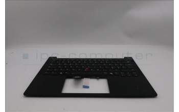 Lenovo 5M11S09994 C-Abdeckung mit Tastatur, Italienisch, schwarz, Hintergrundbeleuchtung