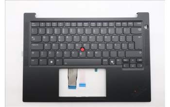 Lenovo 5M11S10004 C-Abdeckung mit Tastatur, Portugiesisch, schwarz, Hintergrundbeleuchtung
