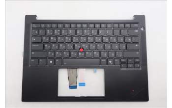 Lenovo 5M11S10008 C-Abdeckung mit Tastatur, Russisch, schwarz, Hintergrundbeleuchtung