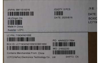 Lenovo 5M11S10016 C-Abdeckung mit Tastatur, Slowenisch, schwarz, Hintergrundbeleuchtung