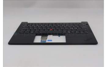 Lenovo 5M11S10024 C-Abdeckung mit Tastatur, Skandinavien, schwarz, Hintergrundbeleuchtung