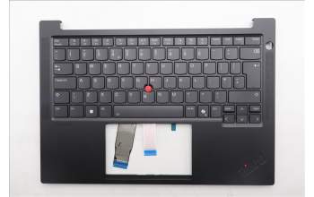Lenovo 5M11S10036 C-Abdeckung mit Tastatur, Englisch (GB), schwarz, Hintergrundbeleuchtung