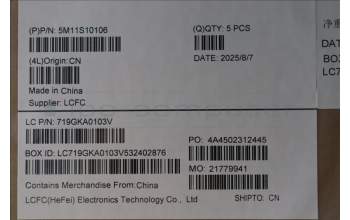 Lenovo 5M11S10106 C-Abdeckung mit Tastatur, Griechisch, schwarz